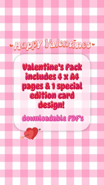 Valentine’s Day Digital Download Pack